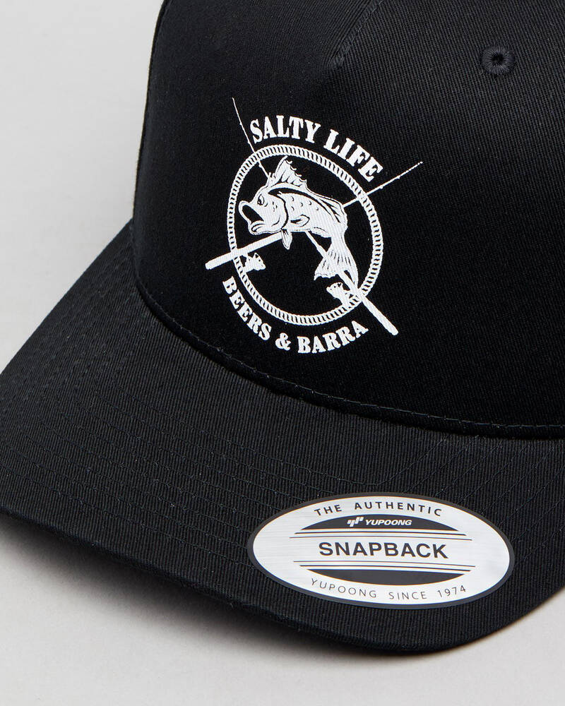Salty Life Catch Snapback Cap for Mens