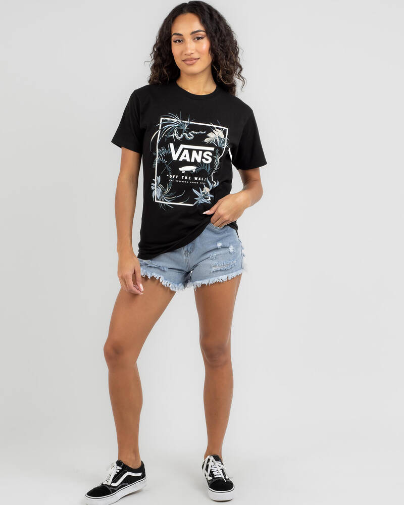Vans Classic Print Box T-Shirt for Womens