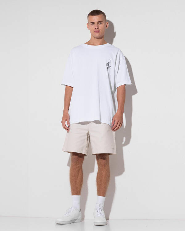 Lucid Comet Elastic Waist Shorts for Mens