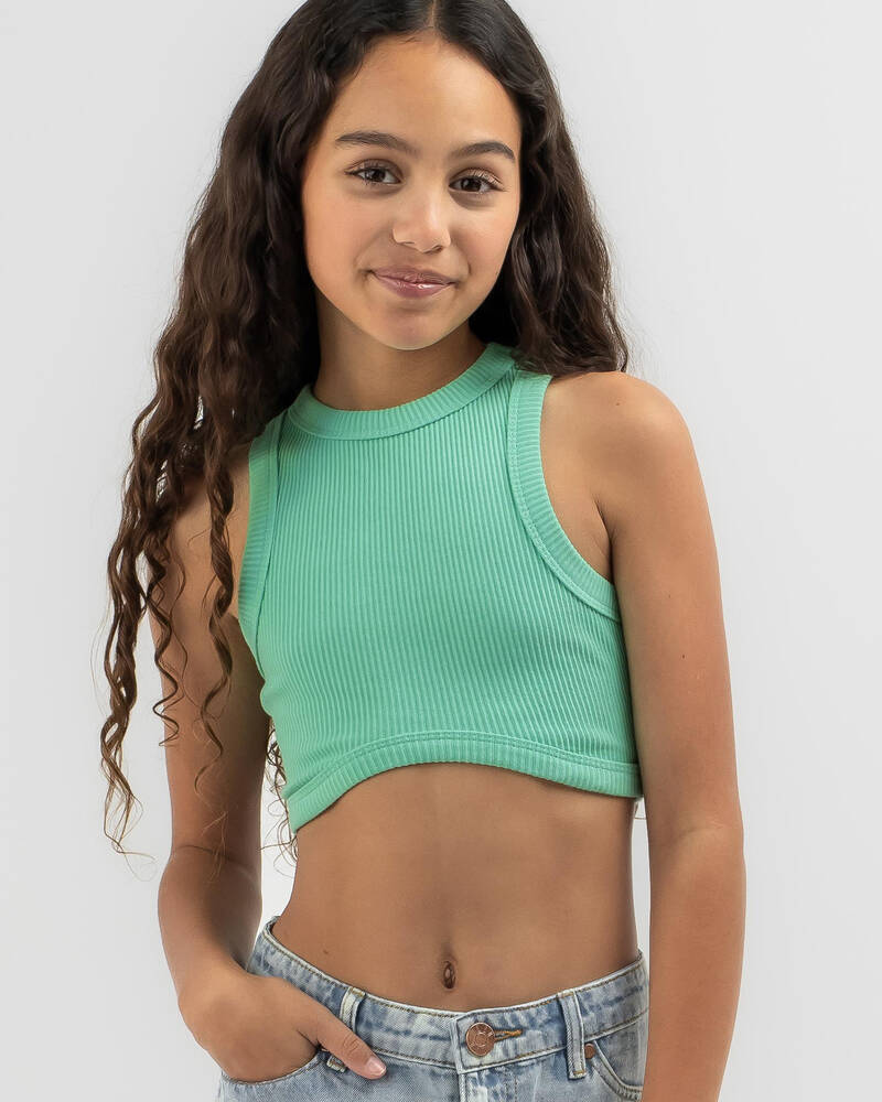 Ava And Ever Girls' Kendra Ultra Crop Top for Womens