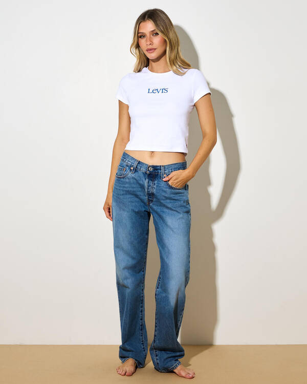 Levi's Club Logo Baby Tee for Womens