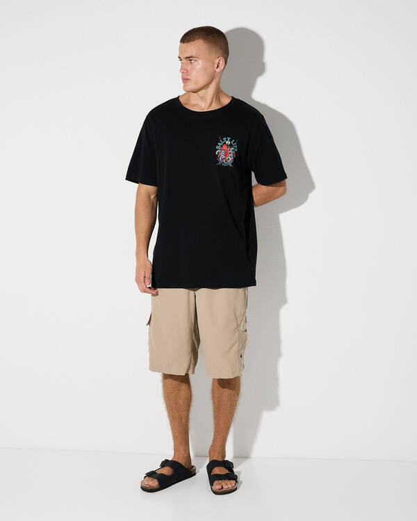 Salty Life Get Kraken T-Shirt for Mens