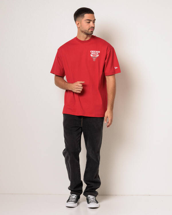 New Era NBA Repeat Chicago Bulls T-Shirt for Mens