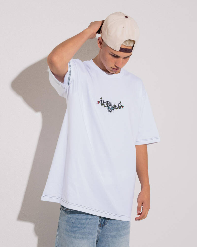Thrills Ornate Levels Oversize Tee for Mens