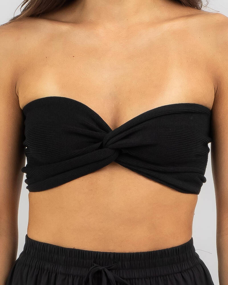 Mooloola Bianca Knit Crop Top for Womens