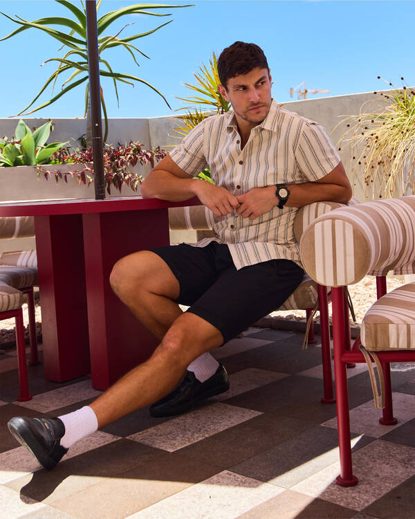 Lucid Align Chino Walk Shorts for Mens