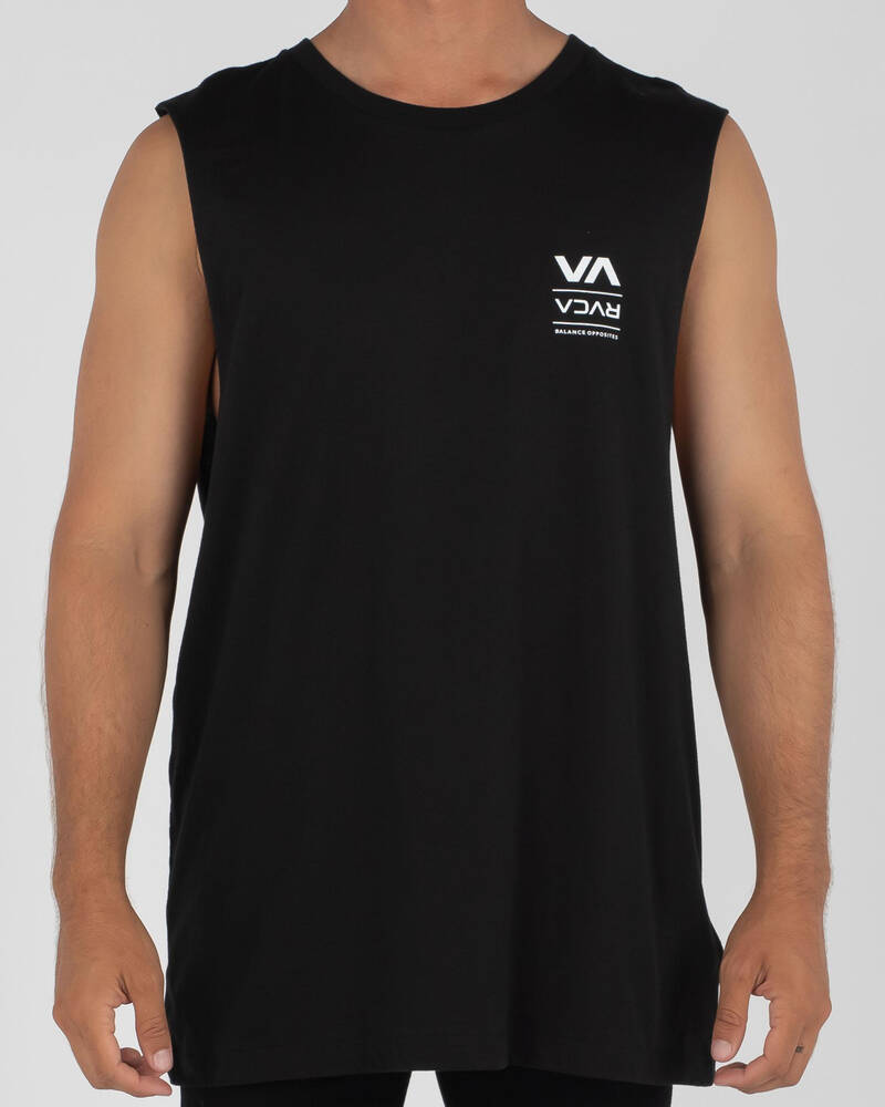 RVCA Down The Line Muscle Tank for Mens