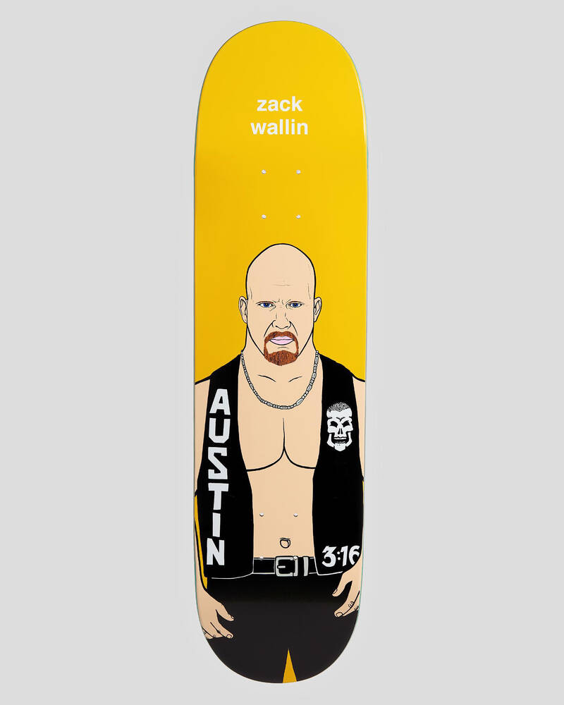 Enjoi Body Slam R7 Zack Wallin 8.25" Skateboard Deck for Mens