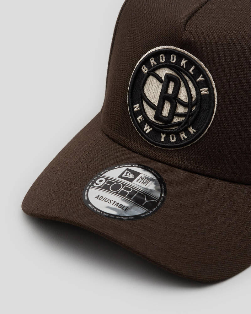 New Era Brooklyn Nets 9Forty A-Frame Snapback Cap for Mens