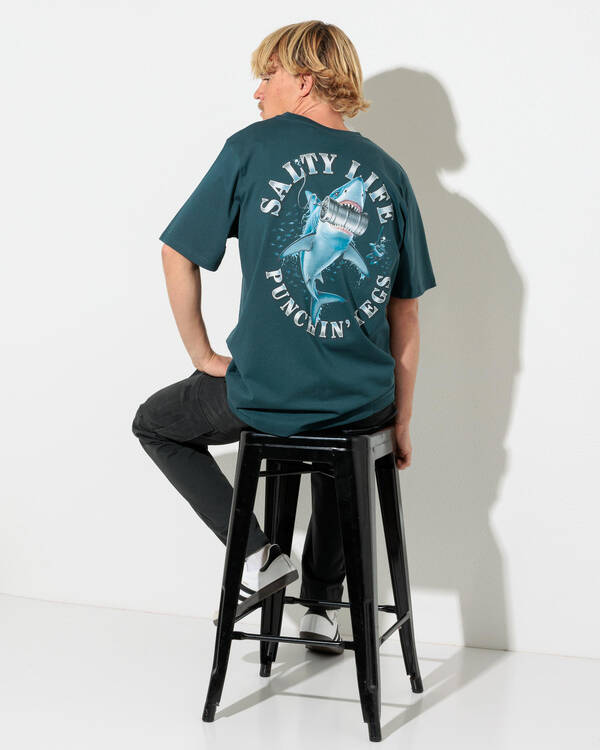 Salty Life Happy Hour Hunter T-Shirt for Mens