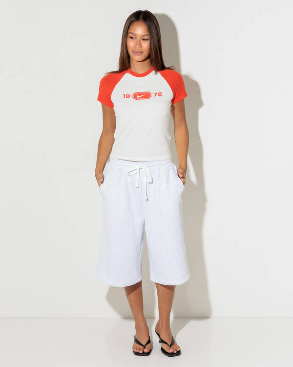 Nike Slim Graphic Baby Tee for Womens