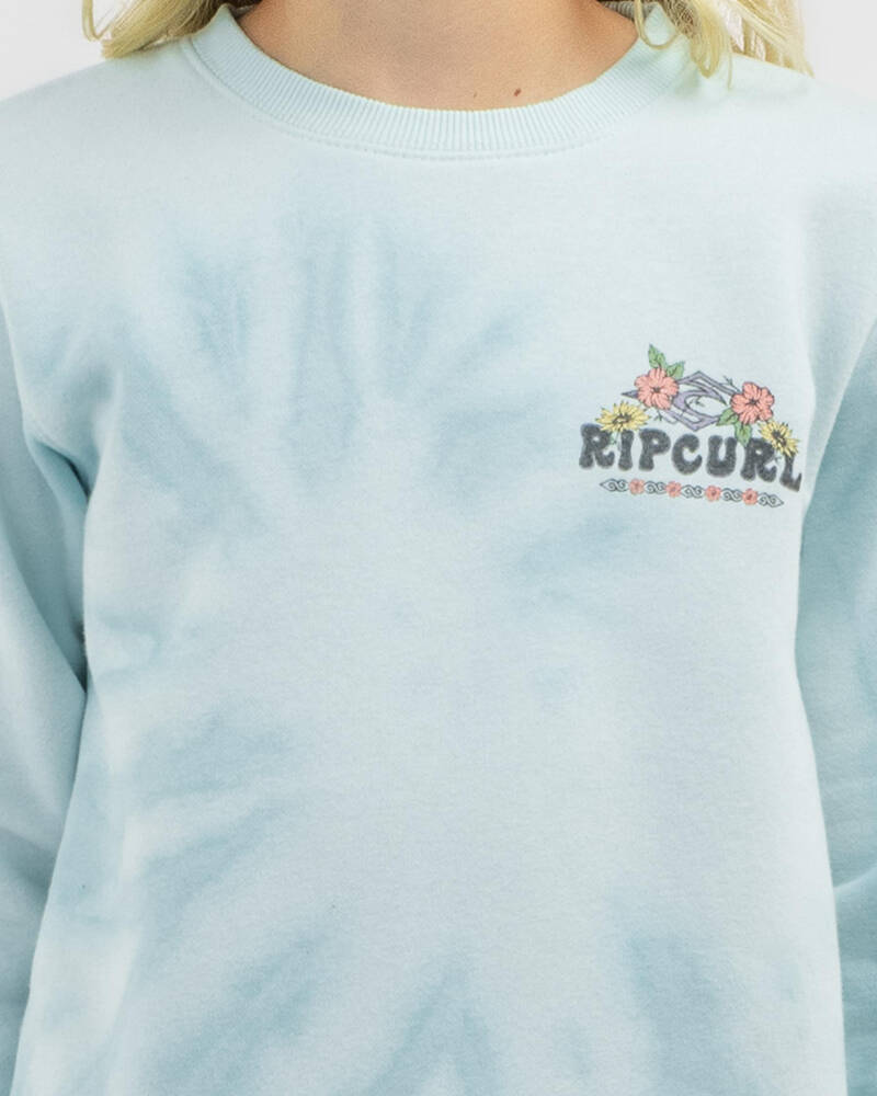 Rip Curl Girls' Hibiscus Heat Logo Sweatshirt for Womens