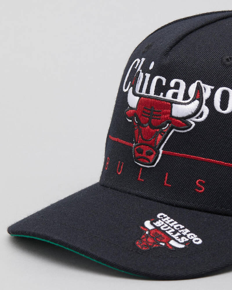 Mitchell & Ness Chicago Bulls Underscore Snapback Cap for Mens