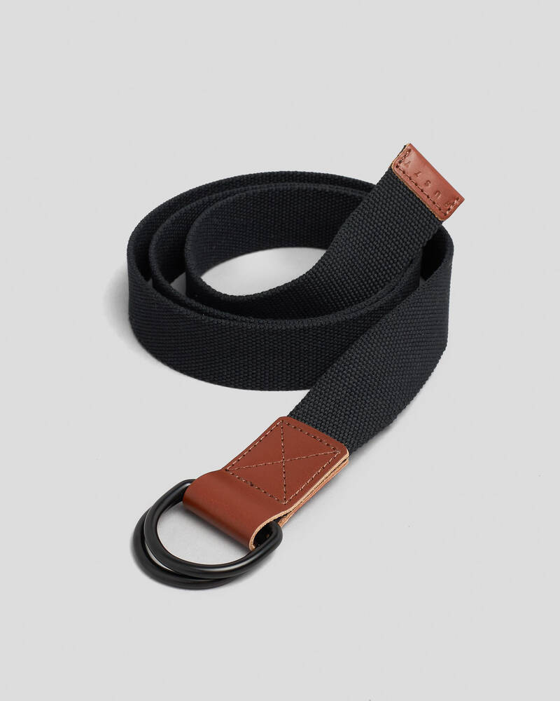 Rusty Straight Edge Leather Belt for Mens