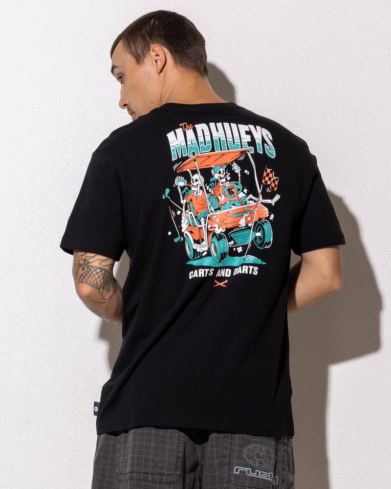 The Mad Hueys Carts And Darts T-Shirt for Mens