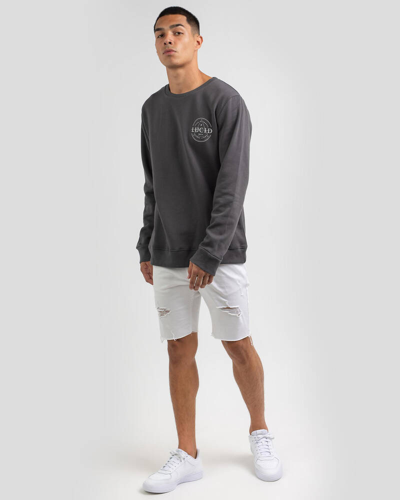 Lucid Visionary Crew Sweatshirt for Mens