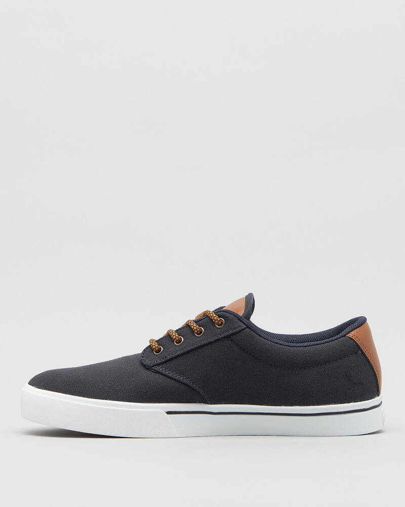 Etnies Jameson 2 Eco Shoes In Navy/tan/white - Fast Shipping & Easy ...