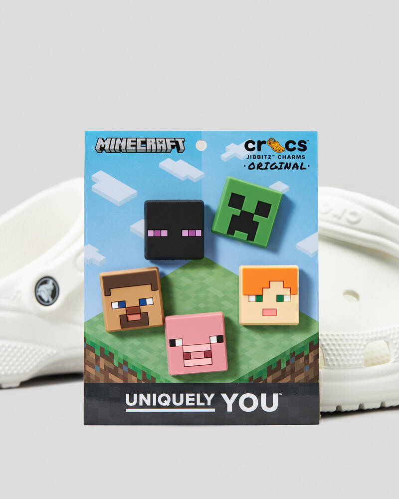 Crocs Minecraft Jibbitz 5 Pack for Unisex