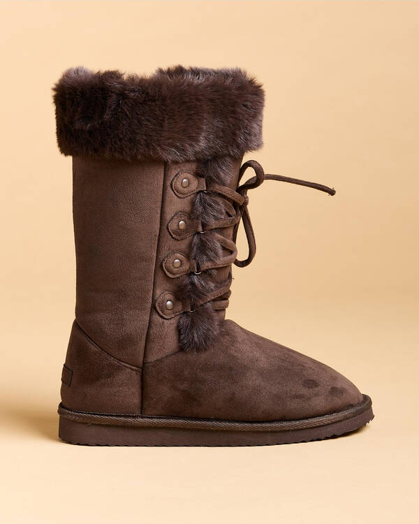 Mooloola Astrid Slipper Boots for Womens