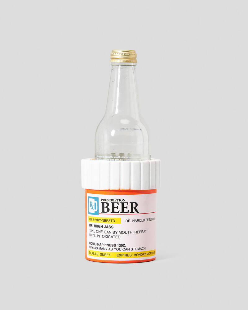 MDI Beer Prescription Stubby Cooler for Mens
