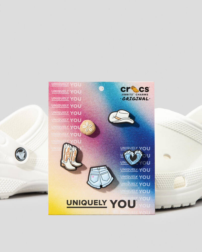 Crocs Coastal Cowboy Jibbitz 5 Pack for Unisex