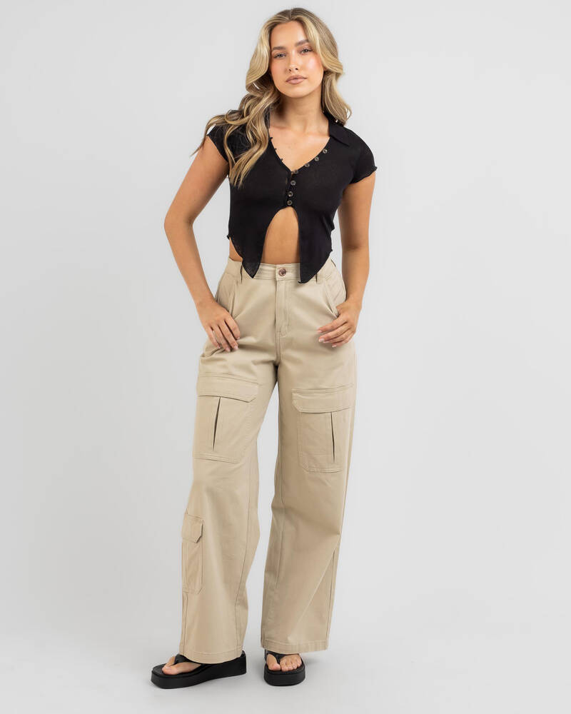 Ava And Ever Marissa Short Sleeve Shirt for Womens