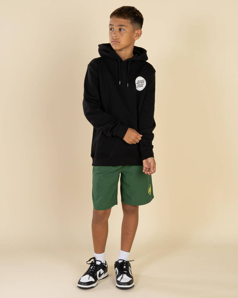 Santa Cruz Boys' Reverse Dot Mono Hoodie for Mens