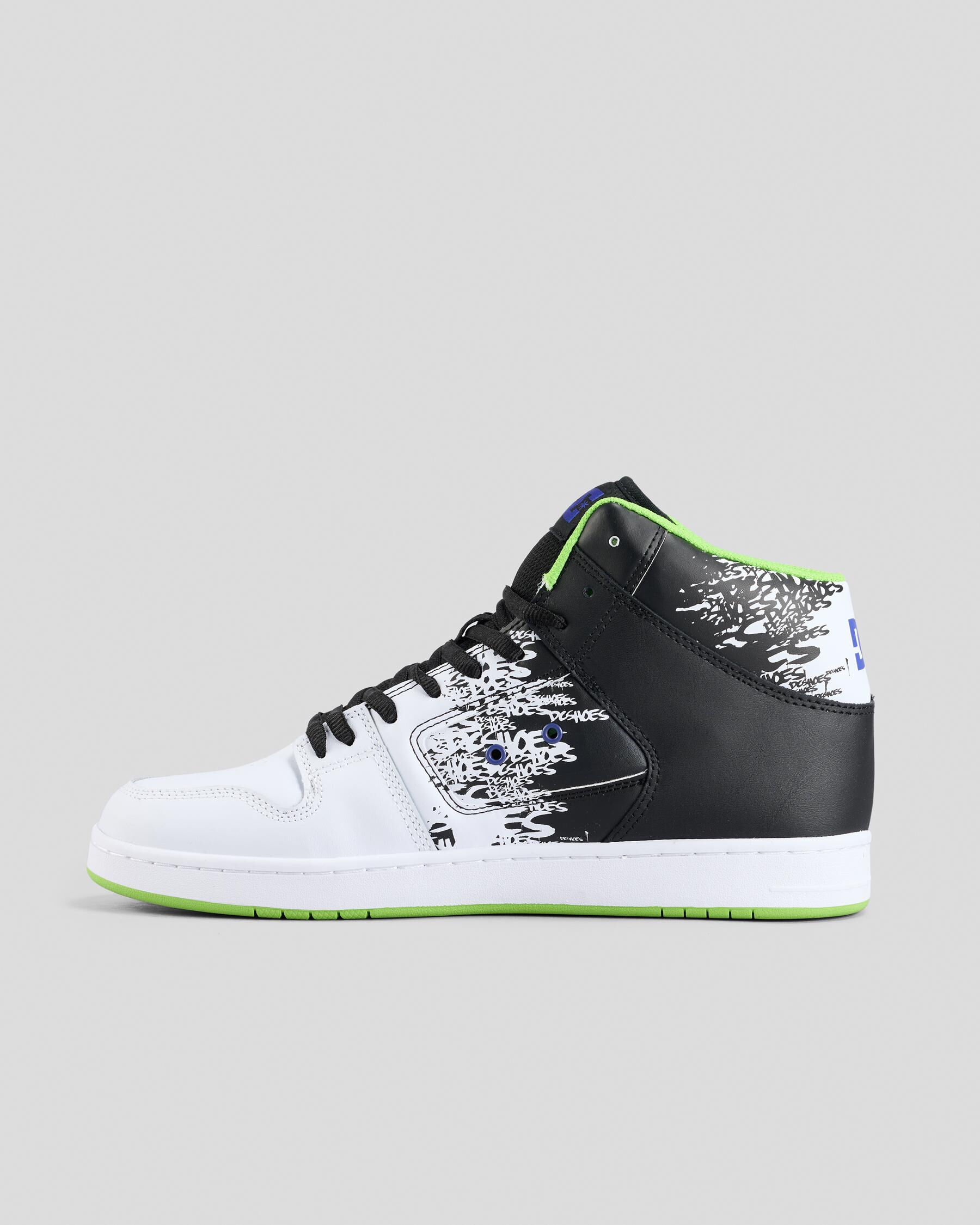 DC Shoes 43i Manteca 4 Hi-Top Shoes In Black/white/black - FREE