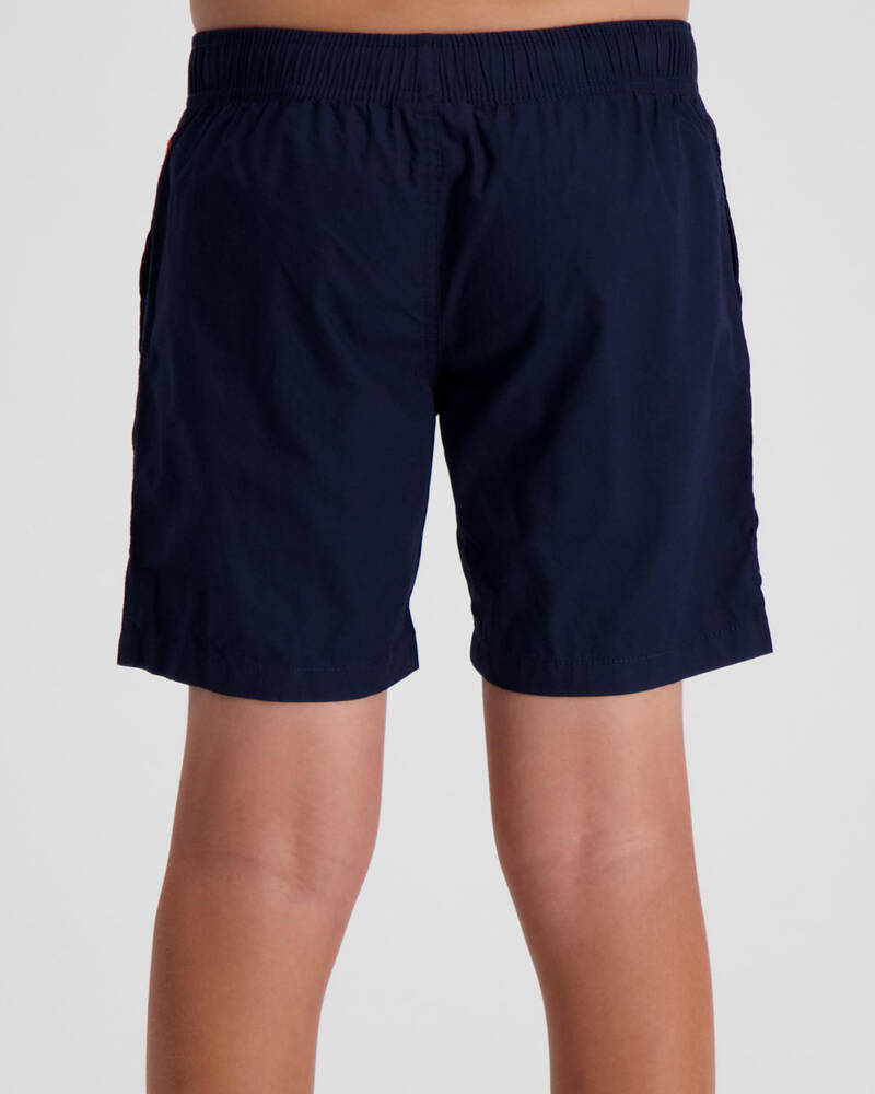 The Mad Hueys Boys' Anchor Elastic Shorts for Mens