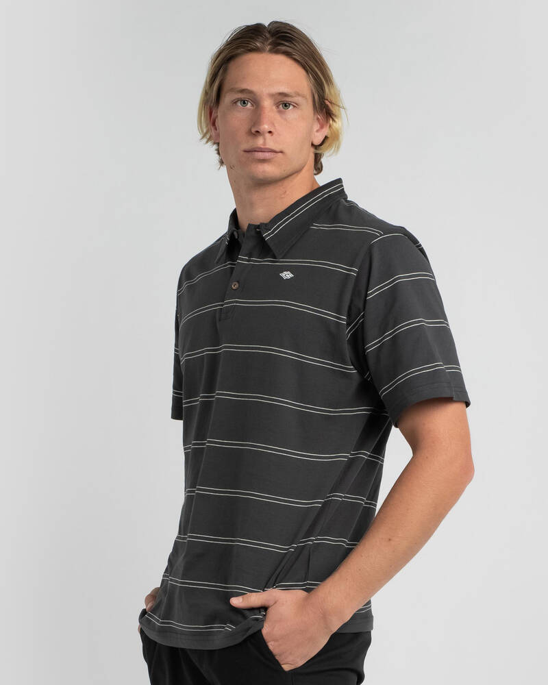 Rip Curl Plain Stripe Polo Shirt for Mens