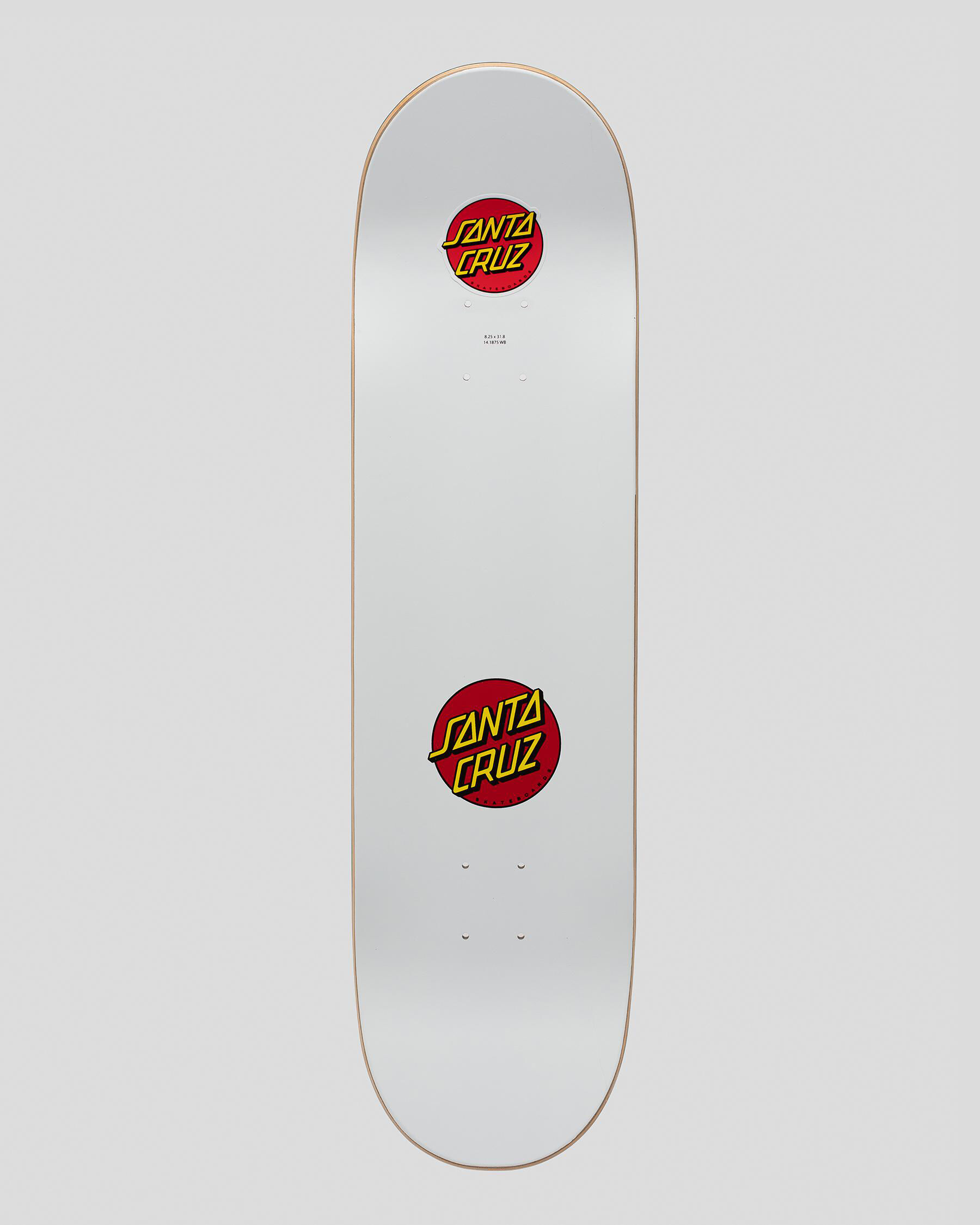 Santa Cruz schreeuwen Hand Skateboard Deck Multi Matte Finish 8 inch