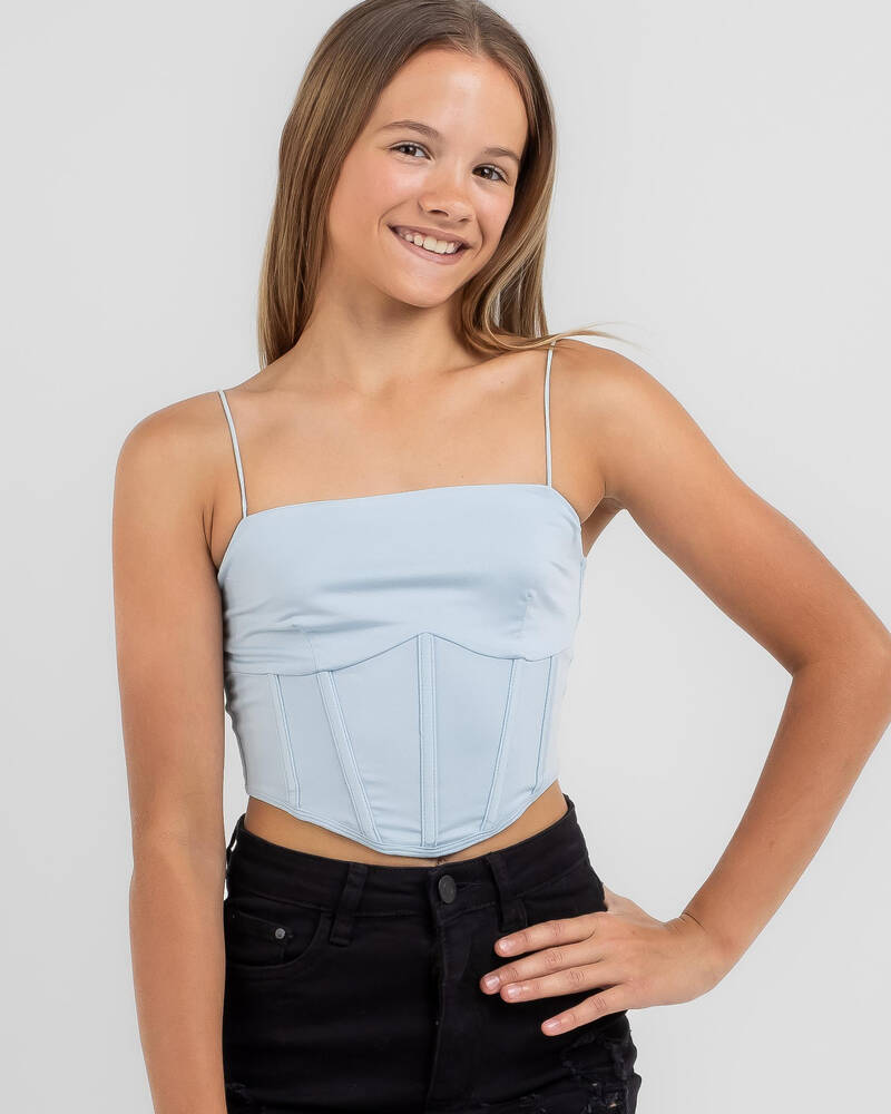Ava And Ever Girls' Go Bestie Corset Top for Womens