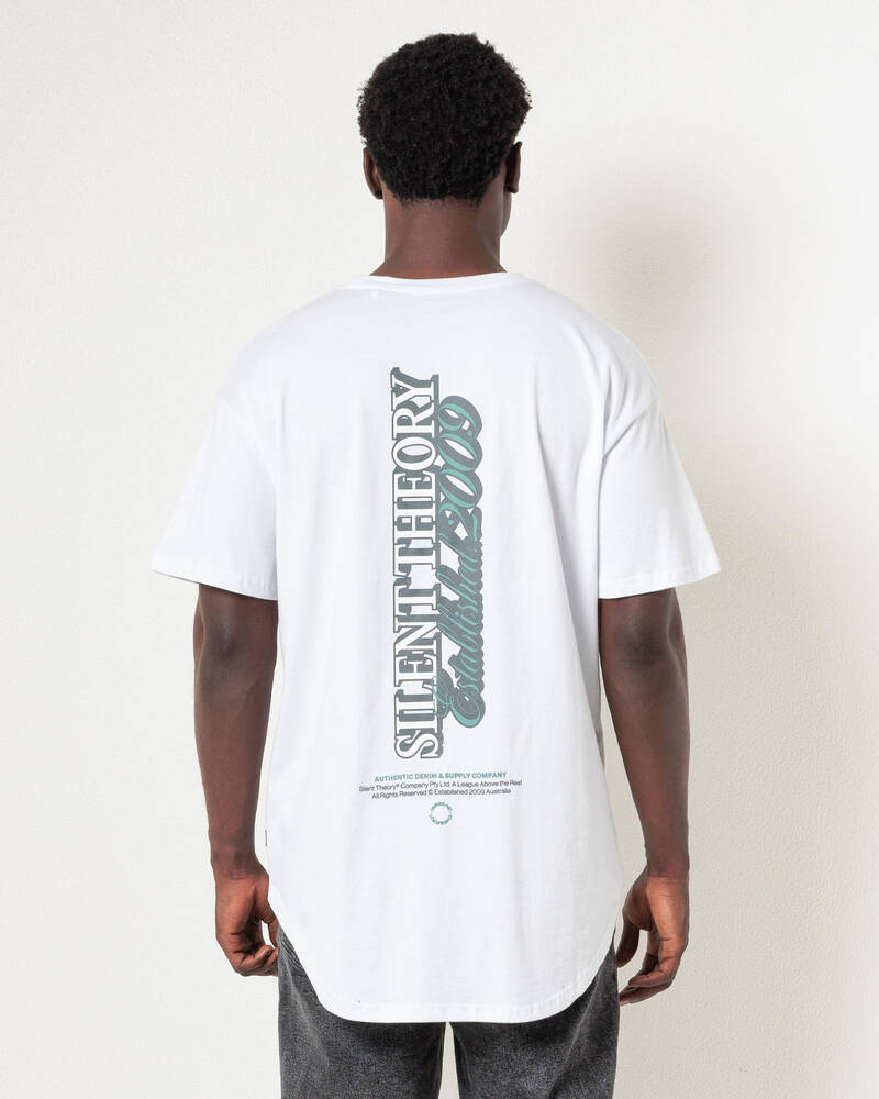 Silent Theory Formation Scoop T-Shirt for Mens