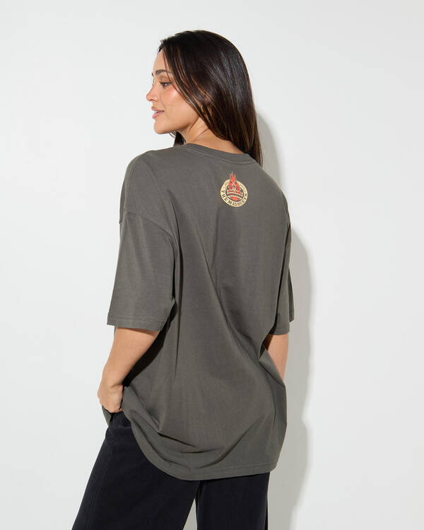 The Mad Hueys Hueys Heart Oversized T-Shirt for Womens