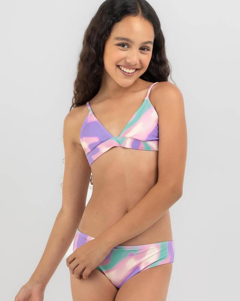 Billabong Girls' Soft Sun Triangle Bikini Set for Womens