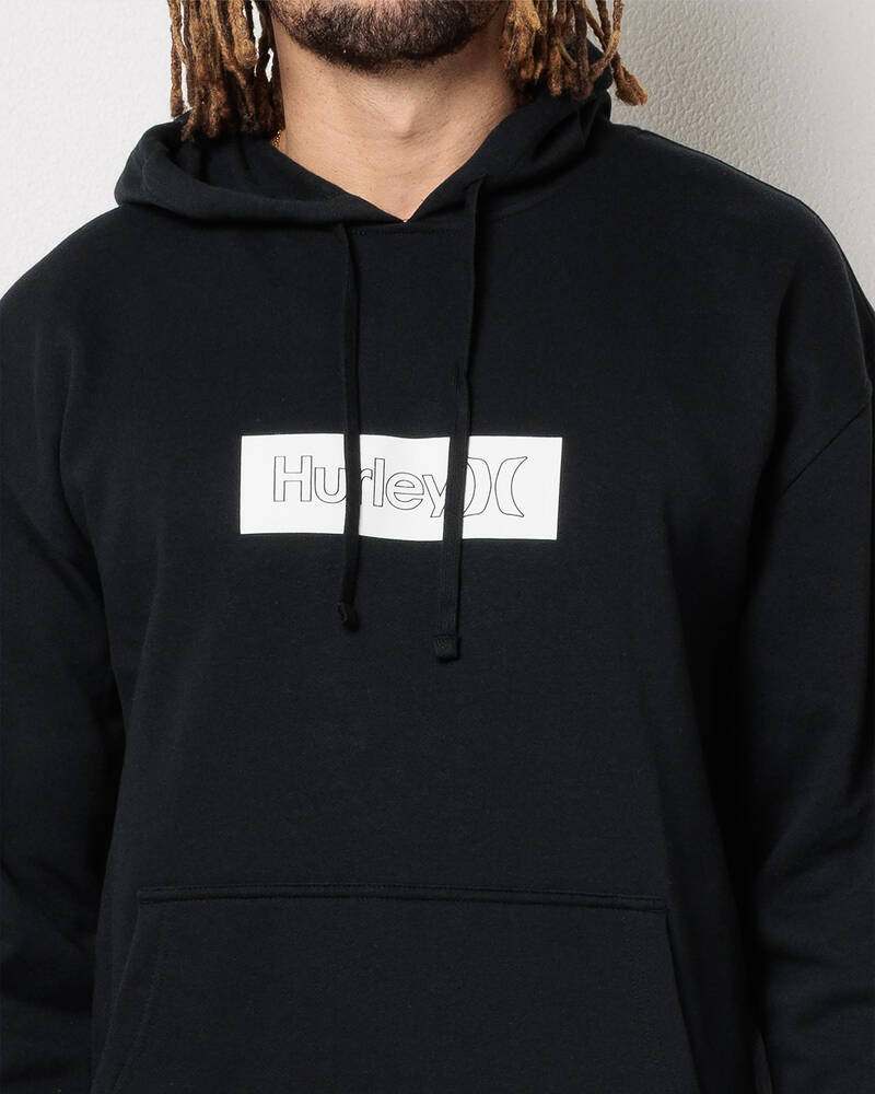 Hurley One And Only Outline Pullover Fleece Hoodie for Mens