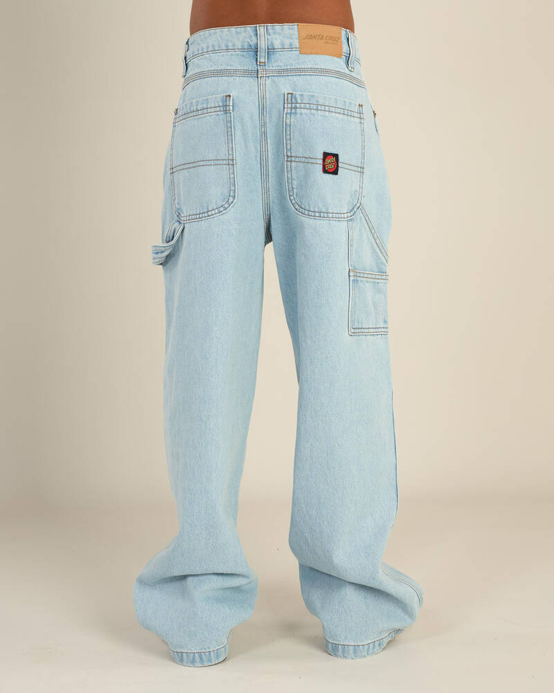 Santa Cruz Boys' Classic Dot Carpenter Jeans for Mens