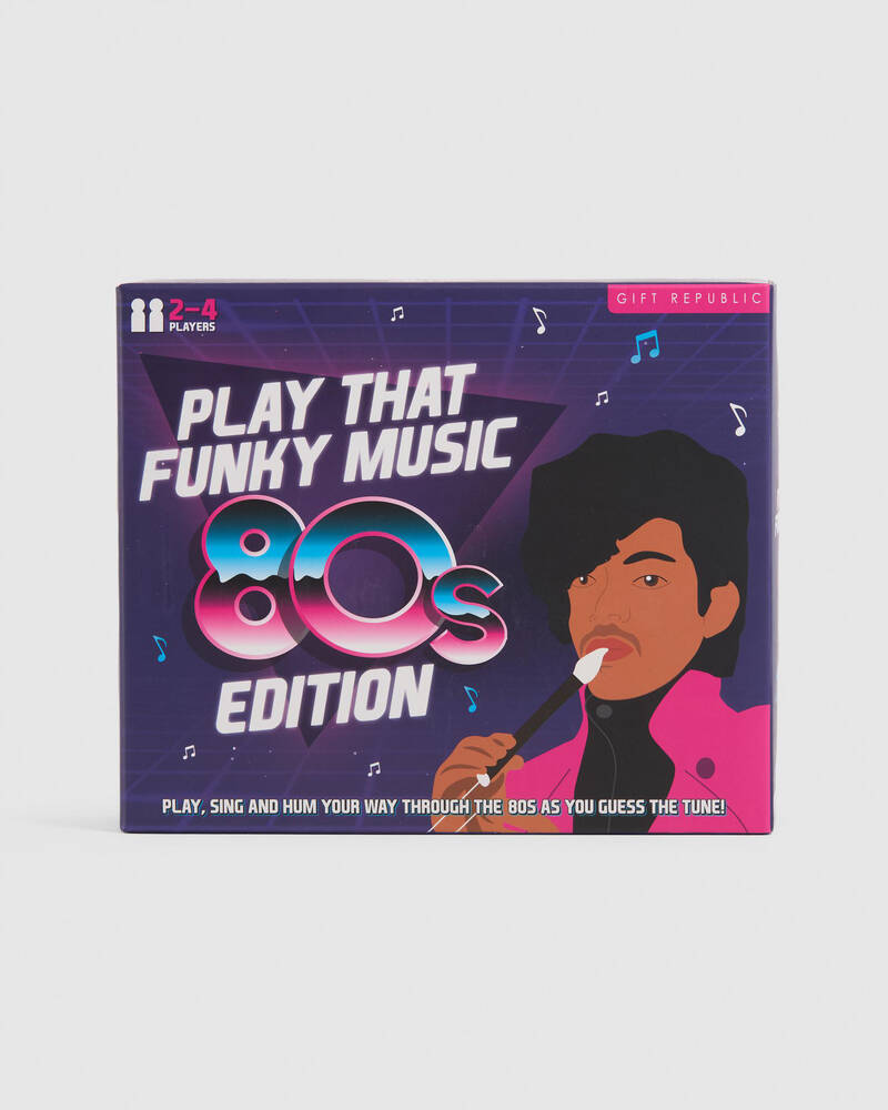Gift Republic Play That Funky Music 80s Edition Game for Unisex