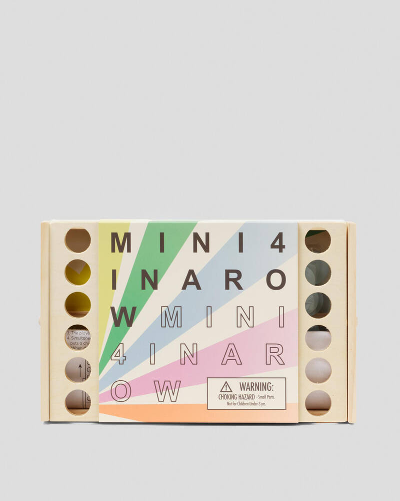 Sunnylife Poolside Mini 4 in a Row Game for Unisex