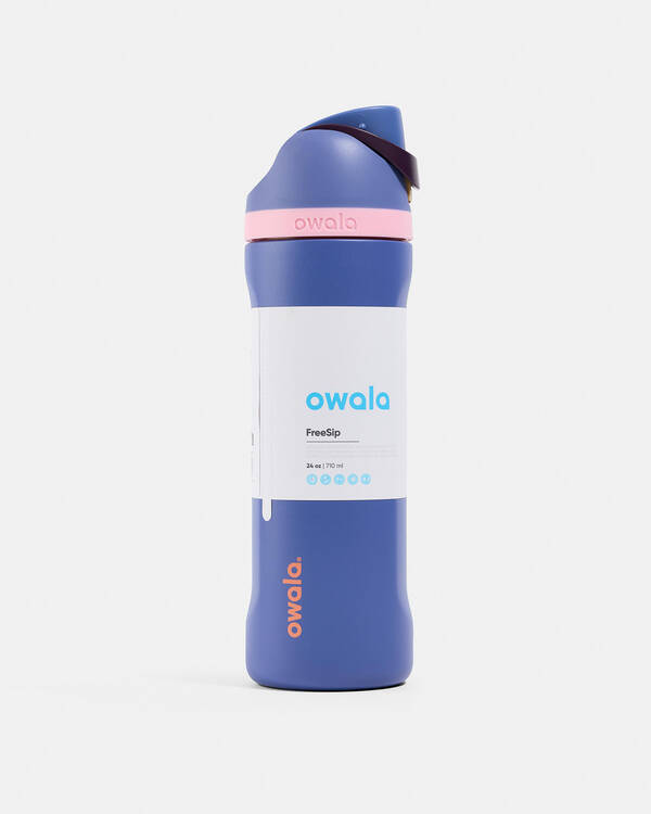 24oz FreeSip Stainless Steel Water Bottle