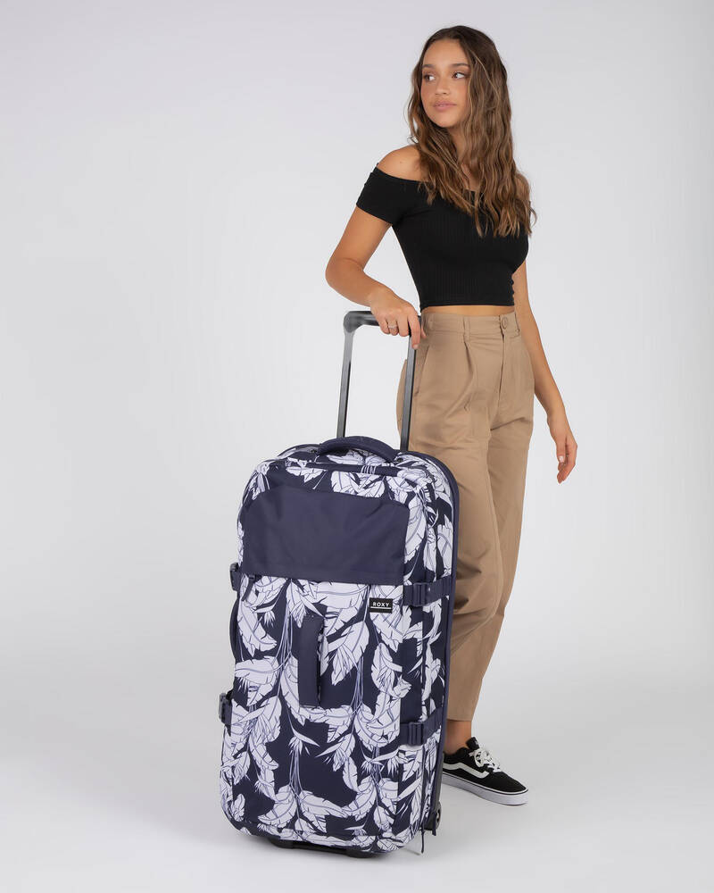 Roxy Fly Away Too Large Wheeled Travel Bag for Womens