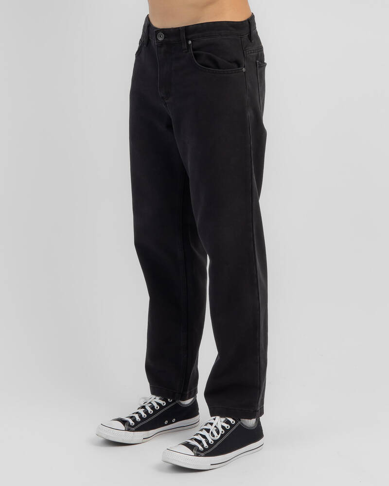 Shop Billabong 1973 Jeans In Black Fast Shipping & Easy Returns