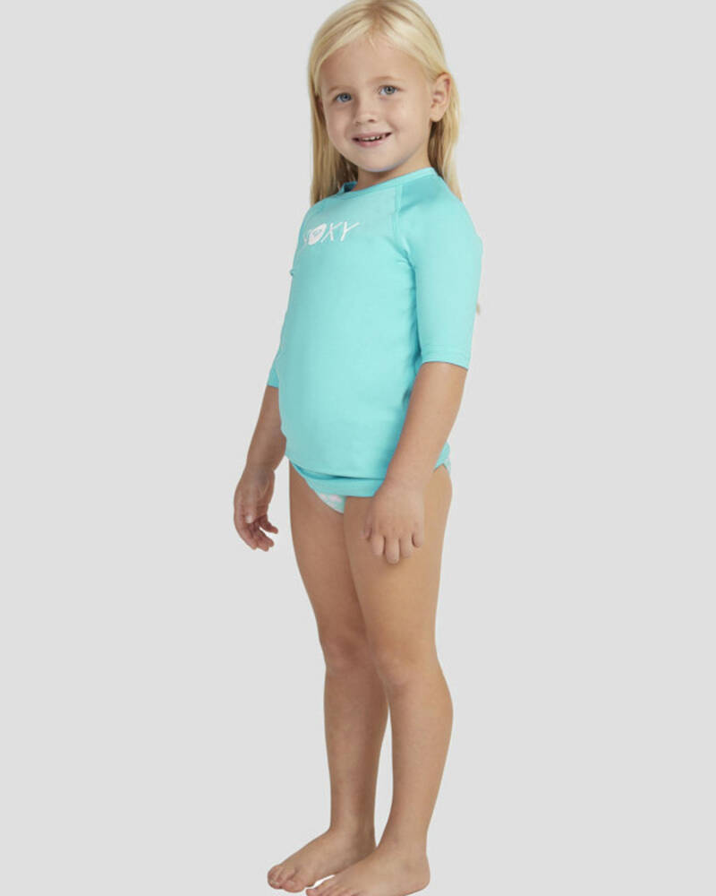 Roxy Toddlers' Essential Short Sleeve Rash Vest for Womens
