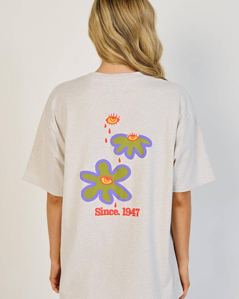 Wrangler Daisy Tears Slouch T-Shirt for Womens