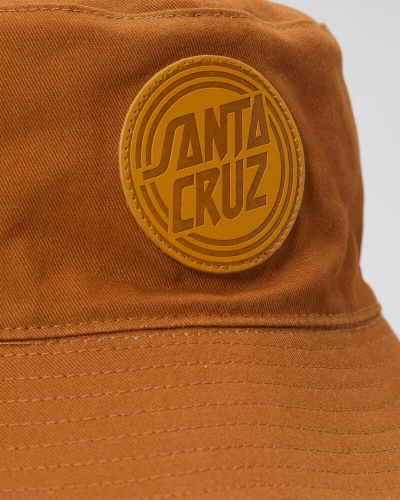 Santa Cruz Alt Dot Mono Patch Bucket Hat for Mens