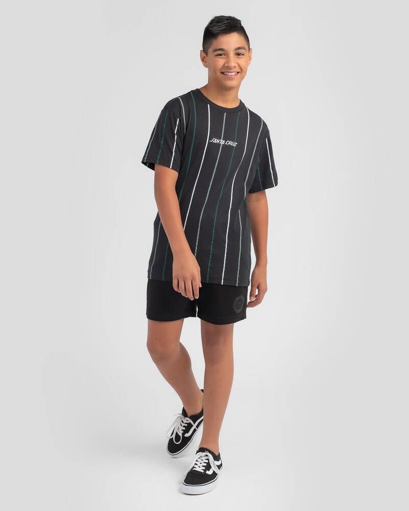 Santa Cruz Boys' Pinline Vert T-Shirt for Mens