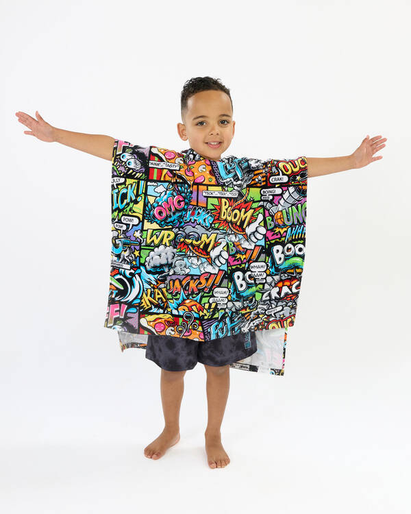 Jacks Kids' Kaboom Hooded Towel for Mens