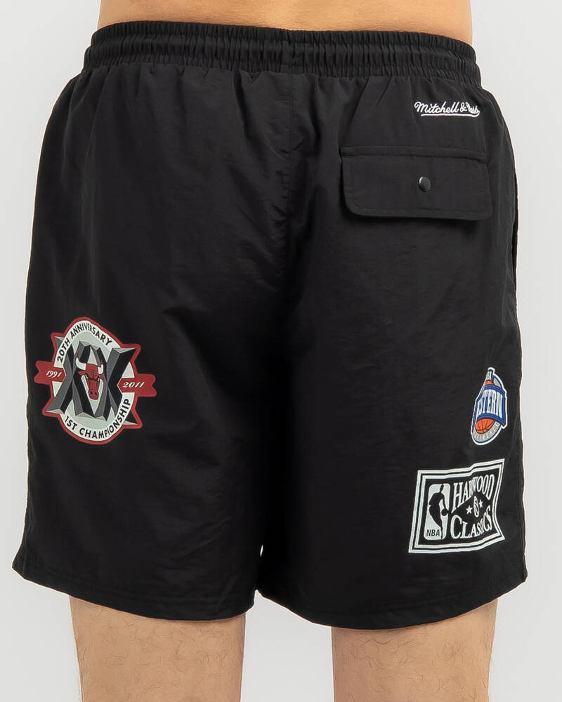 Mitchell & Ness Chicago Bulls Where You At Shorts for Mens