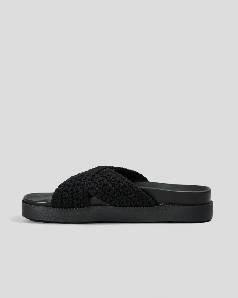 Ava And Ever Crete Crochet Flatform Shoes for Womens