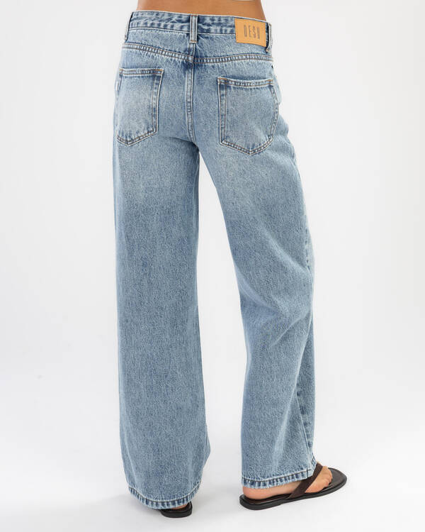 DESU Girls' Rocker Straight Leg Jeans for Womens